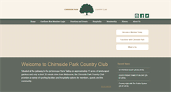 Desktop Screenshot of chirnsideparkcc.com.au